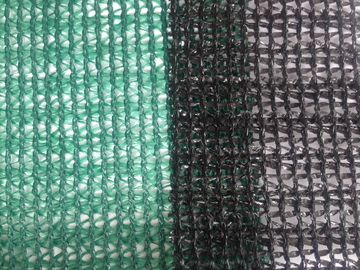 Landbouw Plastic Hdpe Netto Schaduw/de Omheining die van de Zonschaduw Zwarte Kleur 1.5X10M opleveren
